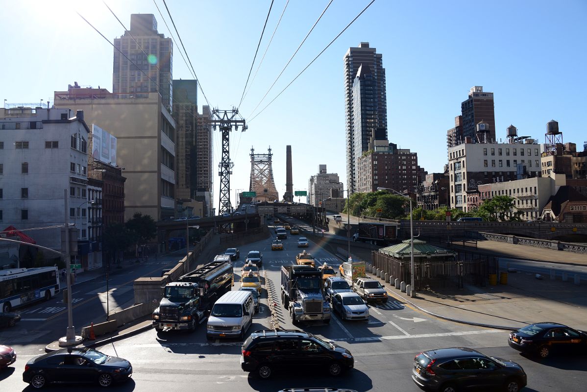 01 New York City Roosevelt Island Tramway Starts At 60th Street and 2nd Avenue In Manhattan And Goes Over The Ed Koch Queensboro Bridge